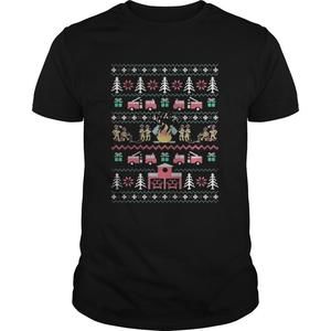 Firefighter Christmas Tee Shirt